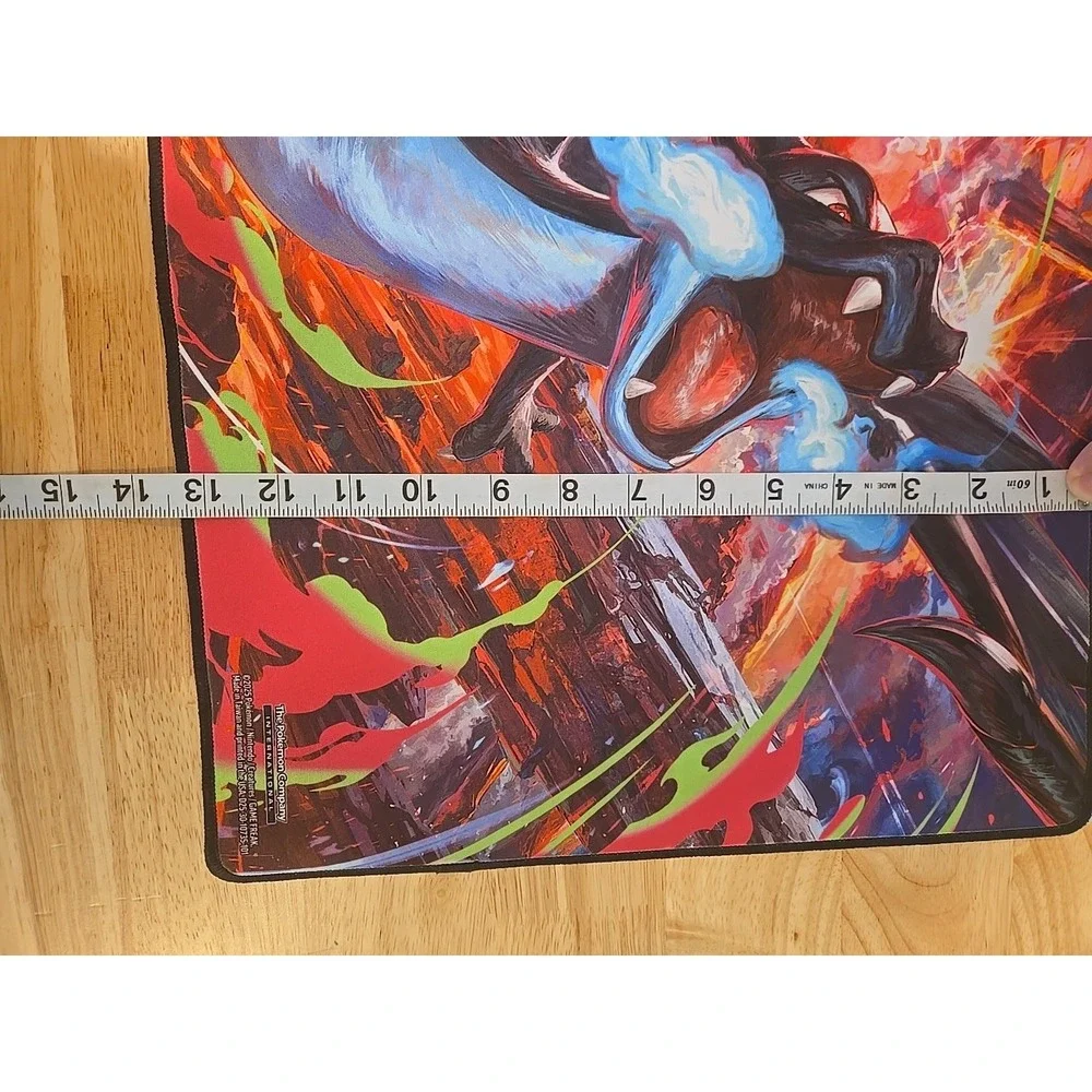 Mega Charizard X Board Game Pokemon Playmat Card Play Mat TCG CCG Pad‎ Mousepad